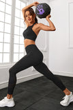 Hollow Out Seamless High Waist Yoga Pants