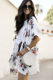 Floral Print Summer Kimono