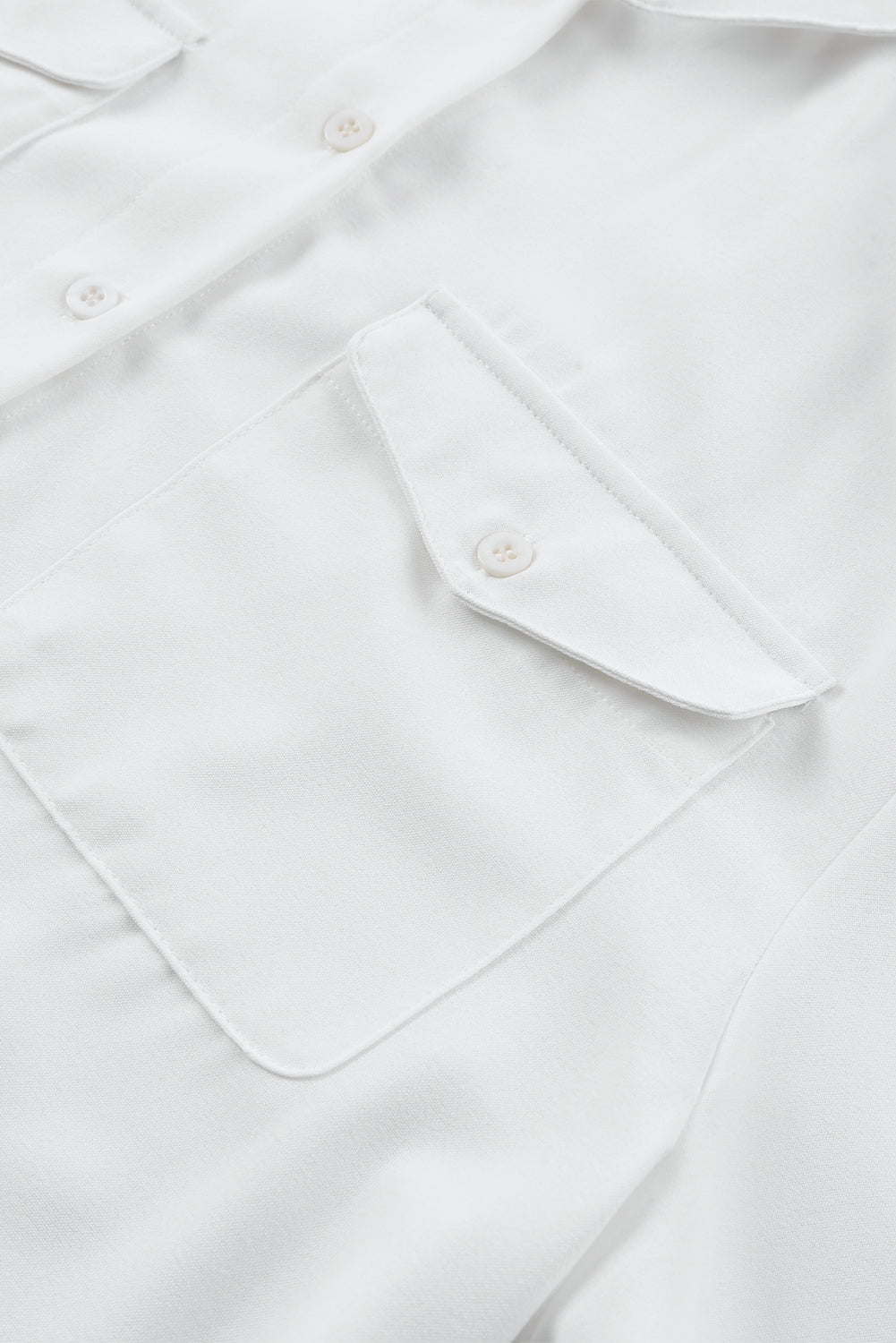 Classic Button Flap Pocket Shirt