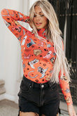 Rodeo Bound Printed Long Sleeve Bodysuit