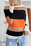 Colorblock Knit Sweater