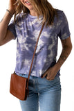 Tie Dye Crew Neck Short Sleeve T-Shirt