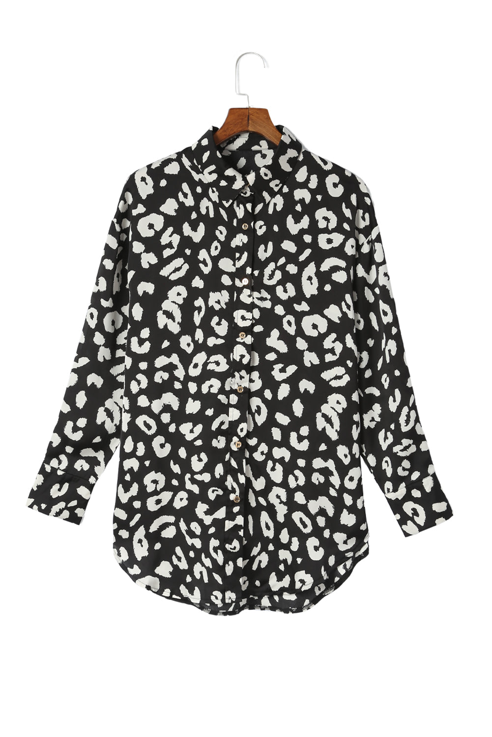 Leopard Print Tunic Shirt