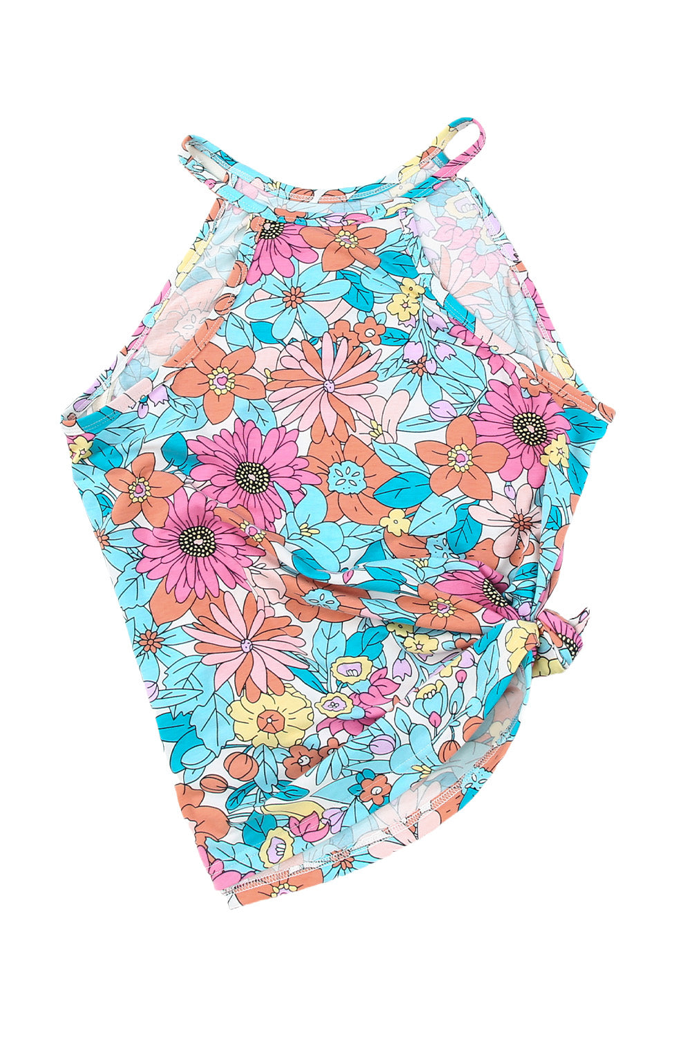 Floral Print Sleeveless Tank Top