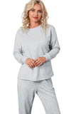 Long Sleeve Pullover and Jogger Pants Lounge Set