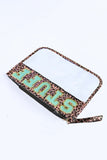 STUFF Print Transparent Zipped Pouch