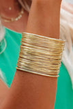 Luxury Heavy Metal High Quality Open Wire Bracelet