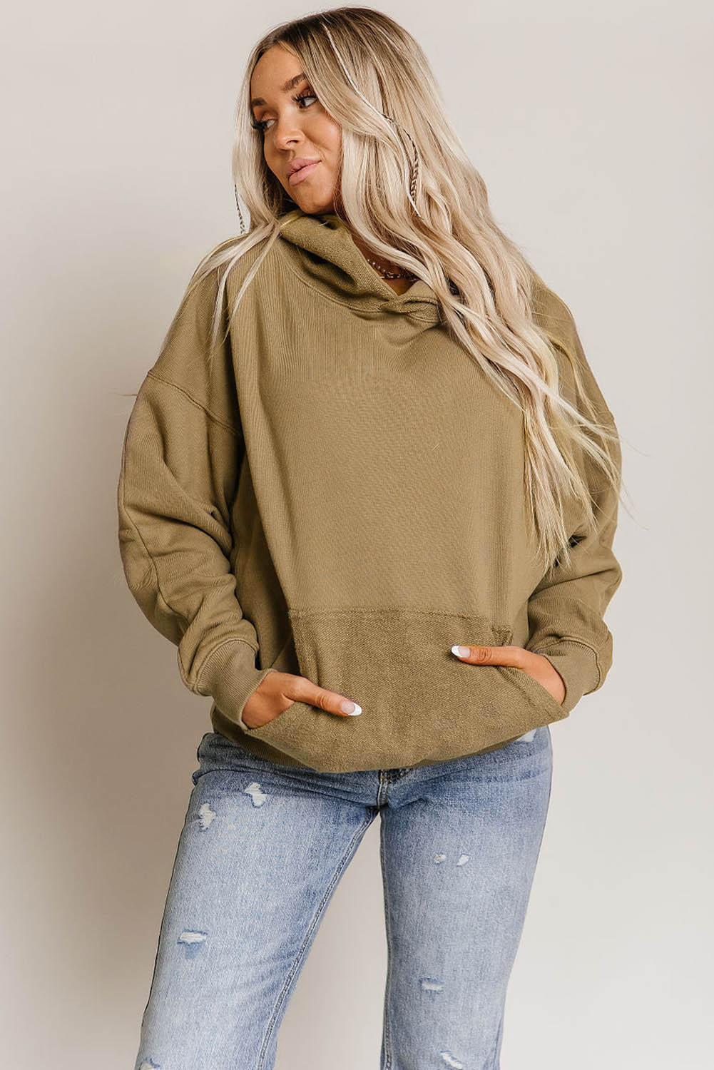 Kangaroo Pocket Boyfriend Hoodie